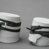 'Boxes' porcelaine 2011,diam8.5cm,haut8.5cm  